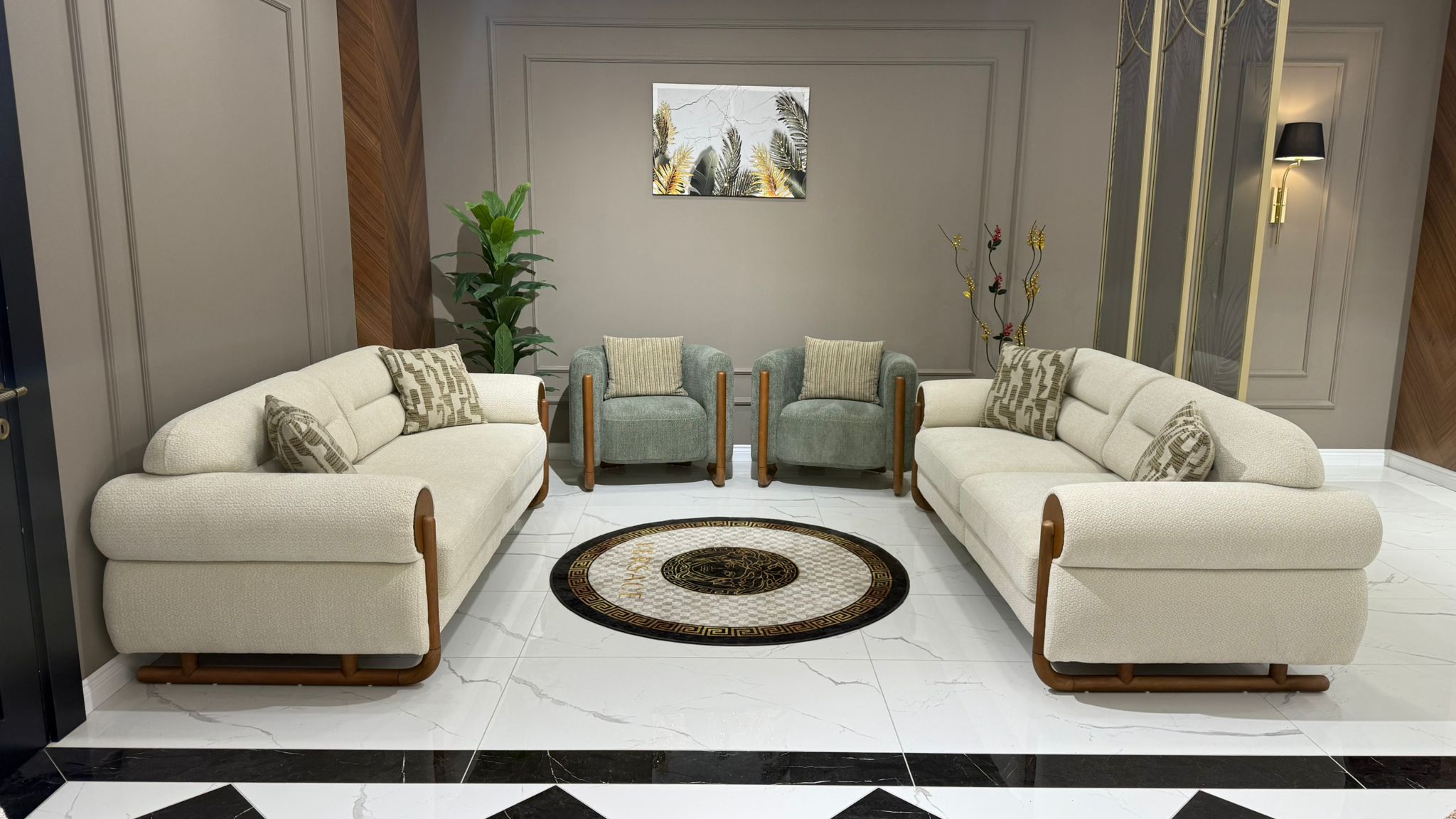 Bently Turkey Sofa Set 3+3+1+1